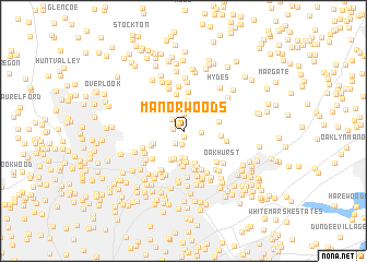 map of Manor Woods