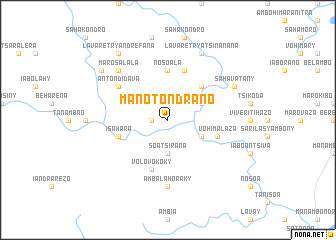 map of Manotondrano