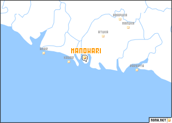 map of Manowari