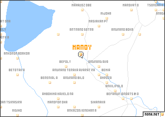 map of Manoy