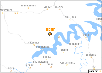 map of Mano