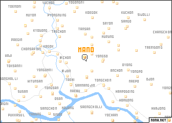 map of Manŏ