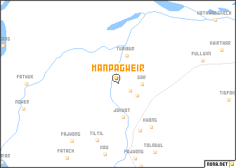 map of Manpagweir