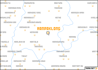 map of Mān Paklōng