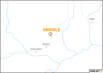 map of Manpale