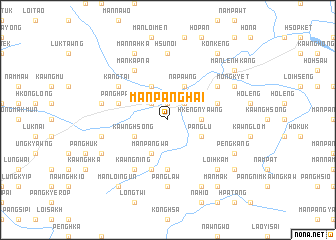 map of Mān Panghai