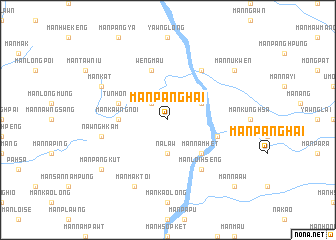 map of Mān Panghai