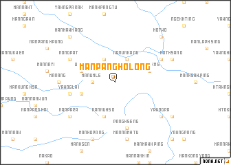 map of Mān Panghō-lōng