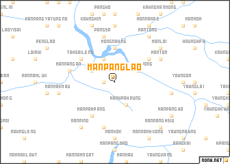 map of Mān Panglao