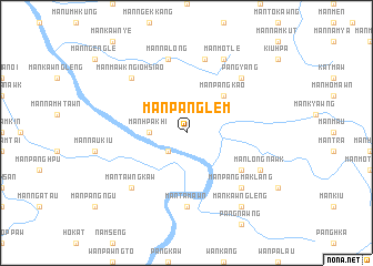 map of Mān Pānglem