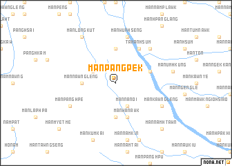 map of Mān Pangpek