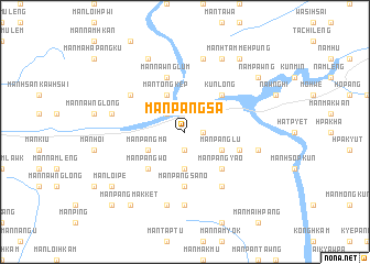 map of Mān Pangsa