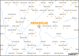 map of Mān Pangwo