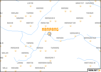 map of Mān Pang
