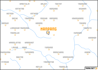 map of Mān Pang