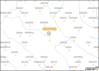 map of Mān Pao