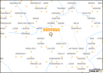 map of Manpawk