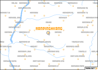 map of Mān Pinghkang