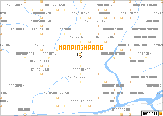 map of Mān Pinghpang