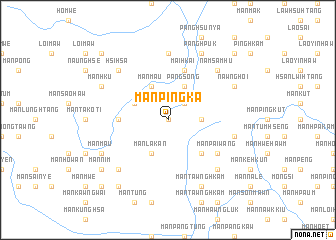 map of Mān Pingka