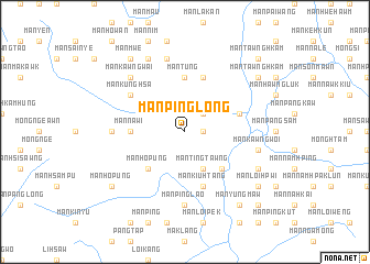 map of Mān Pinglōng