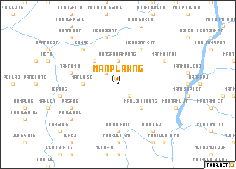 map of Mān Plawng