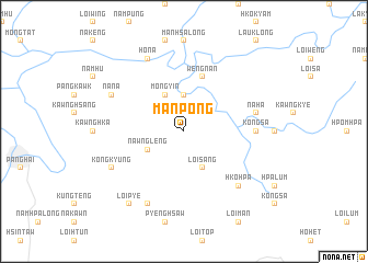 map of Mān Pong