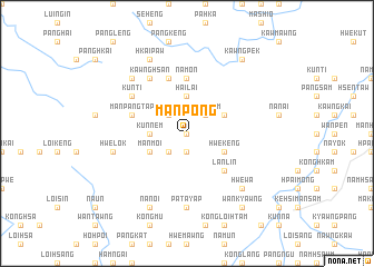 map of Mān Pong