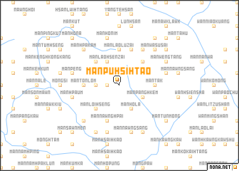 map of Mān Pū-hsi-htao