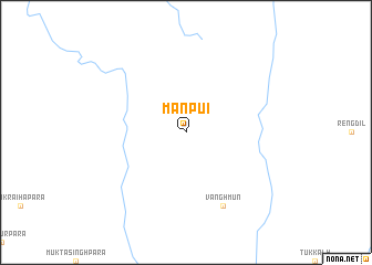 map of Mānpui