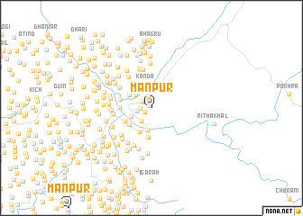 map of Manpur