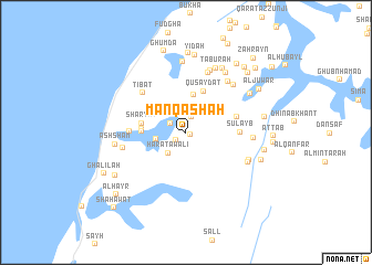 map of Manqashah
