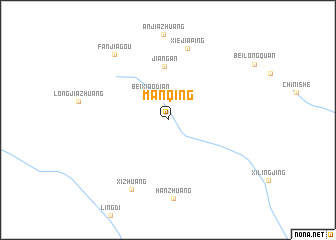 map of Manqing