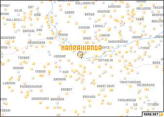 map of Mānrai Kanda