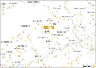 map of Mānrāi