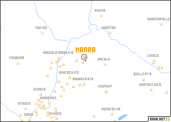 map of Manra