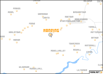 map of Manring