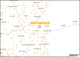 map of Mānro Bānda