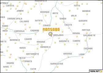 map of Mansabá