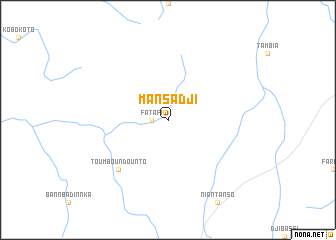 map of Mansadji