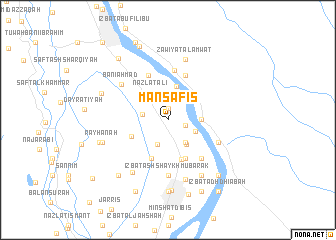 map of Mansafīs