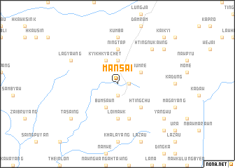 map of Mān Sai