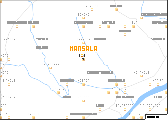 map of Mansala