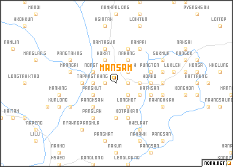 map of Mān Sam