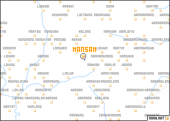 map of Mān Sam