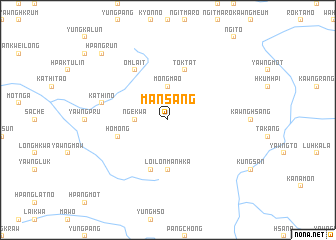 map of Mān Sang