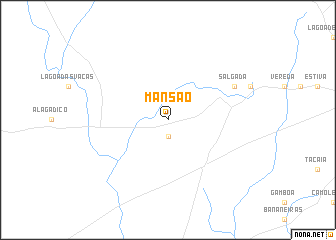 map of Mansão