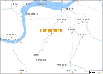 map of Mansarafa