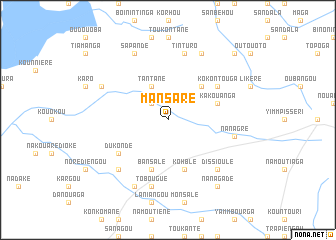 map of Mansaré