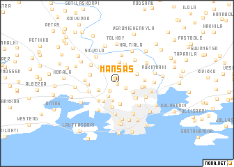 map of Månsas